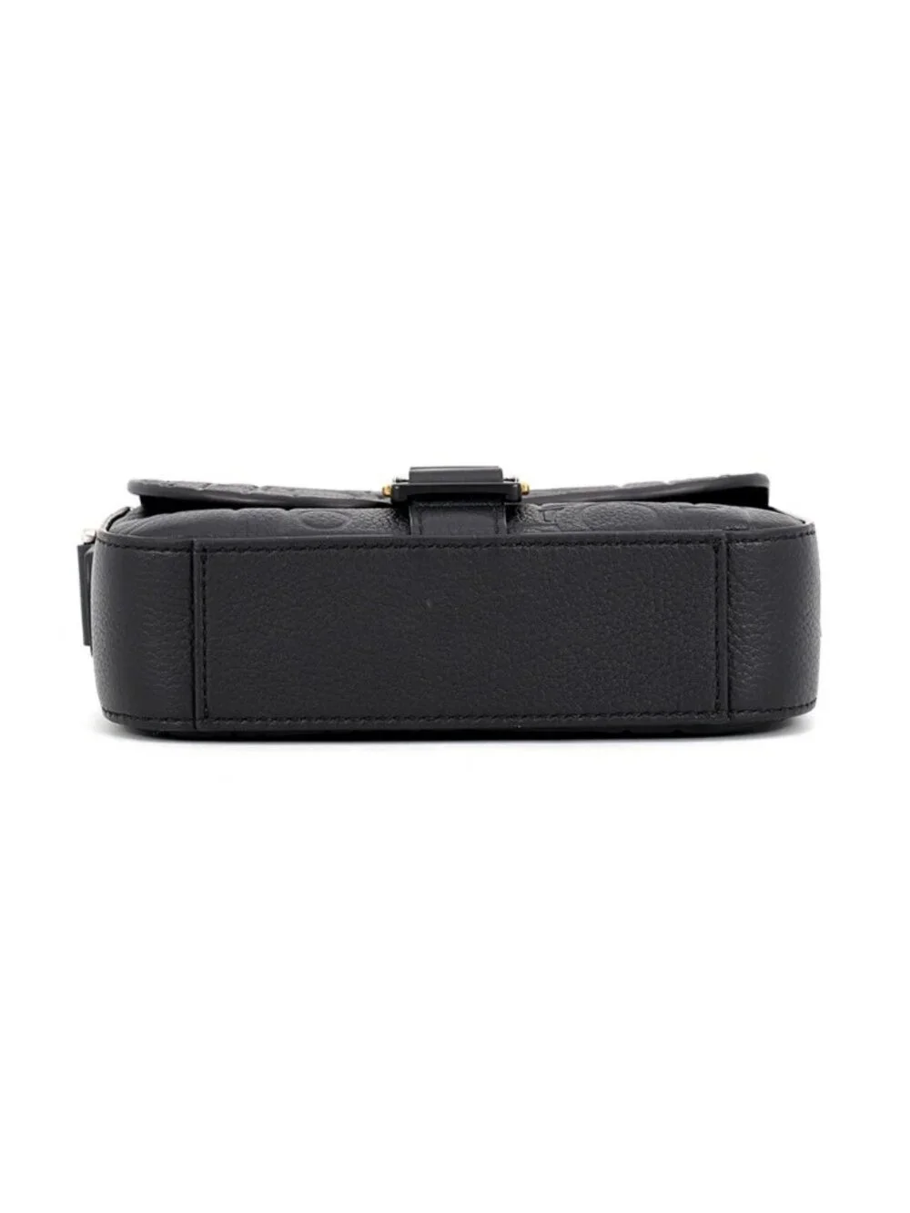 Dior Shoulder Bag Saddle Heritage Black
